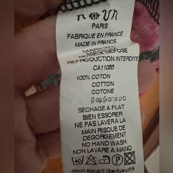 Noun Paris Abstract Tank Top in Size M - Picture 6 of 6